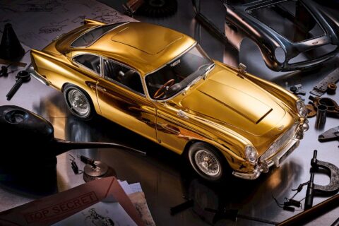 Db5 18 Scale Gold Plated Model, Agora Models