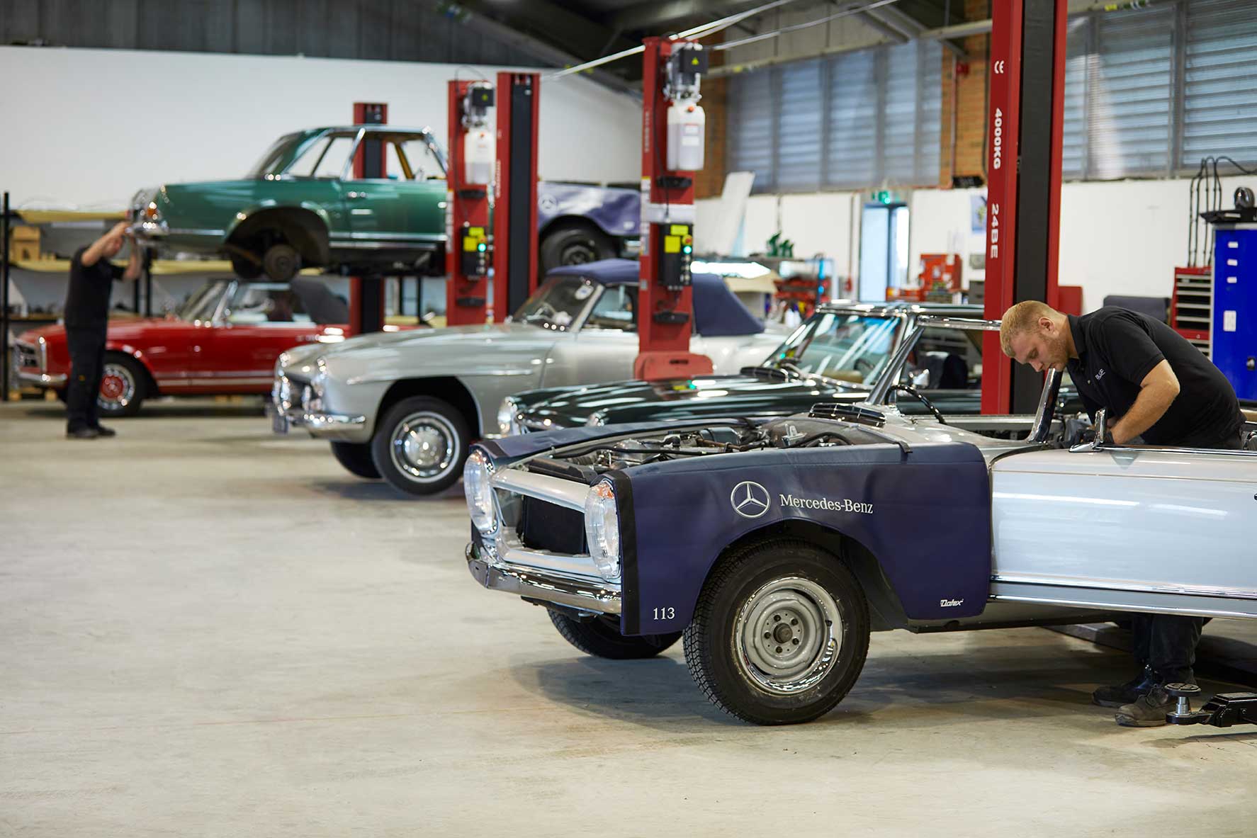 Mercedes W113 Pagoda Servicing The Slshop