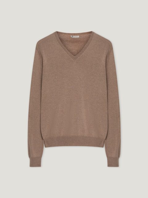 Dark Natural Rally V Neck Connolly