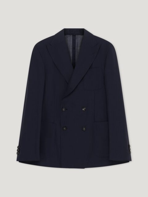Navy Travel Suit Jacket Connolly